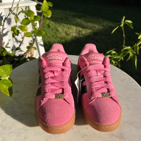 🌸Adidas💫Beautiful Pinky day 🌸Women's Pink and Black Sneakers - Picture 6 of 7